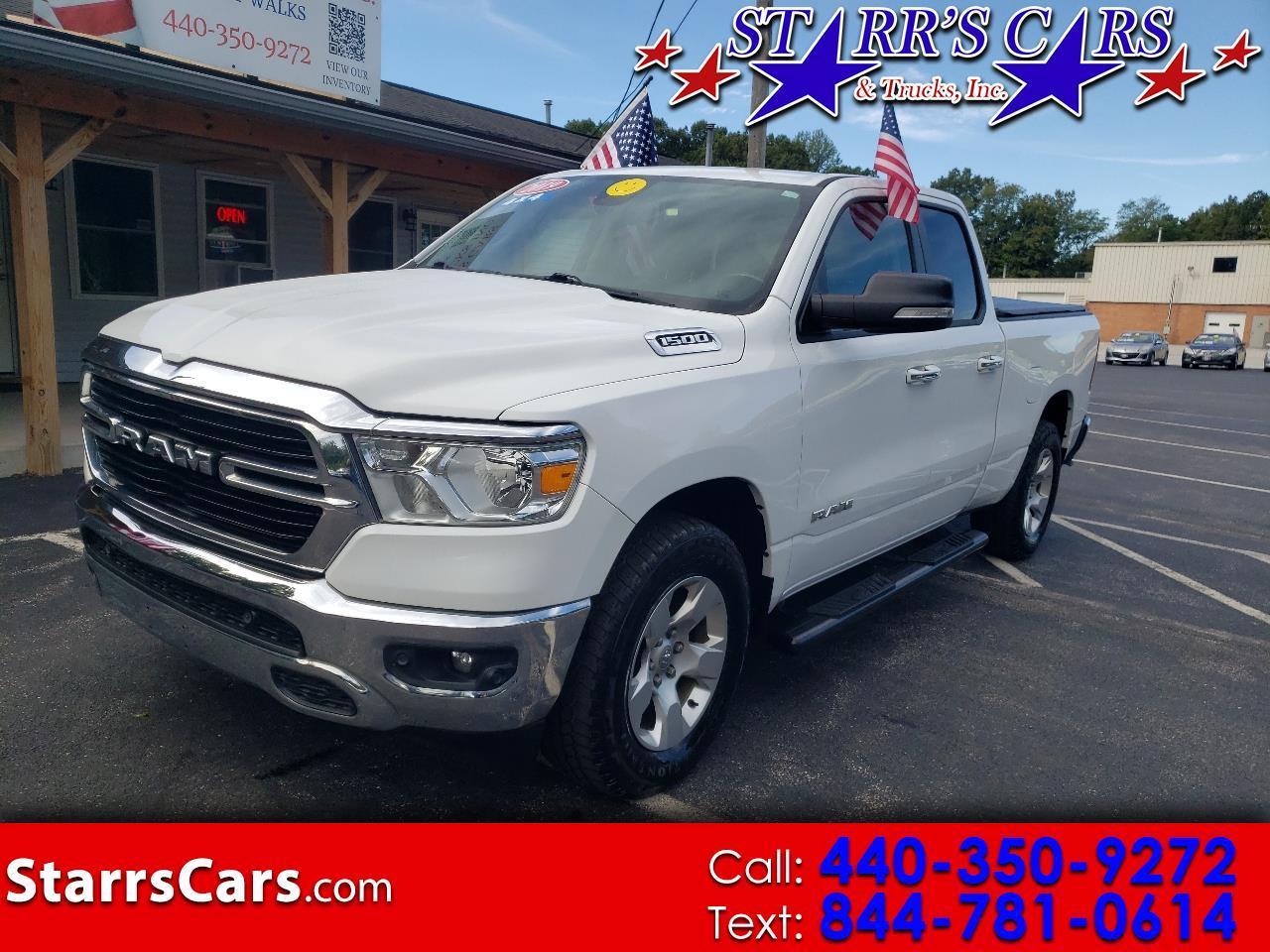 2019 RAM 1500 Big Horn/Lone Star 4x4 Quad Cab 6'4" Box