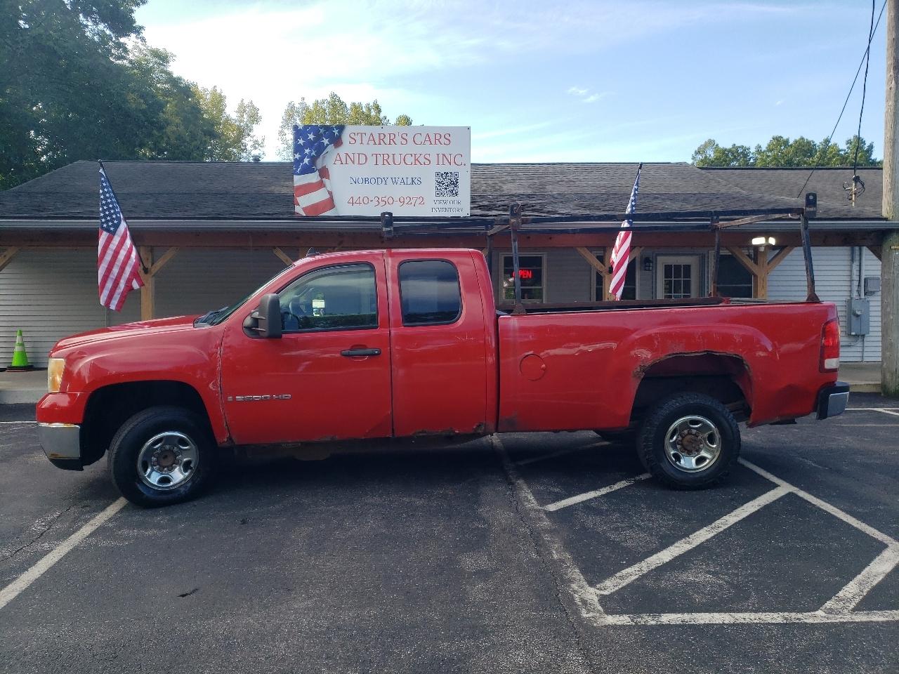 GMC Sierra 2500HD 2WD Ext Cab 157.5" Work Truck 2007