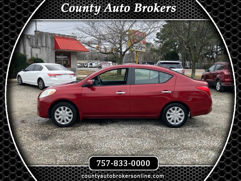 2012 Nissan Versa 1.6 S Sedan