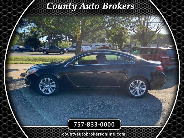 Black 2016 Buick Regal Premium I Sedan FWD Sedan Front-Wheel Drive Automatic