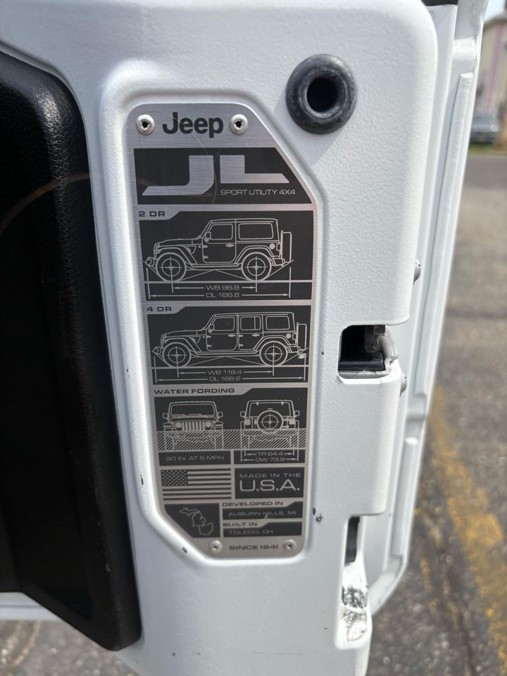 Jeep Wrangler Unlimited Sport S 4x4 2018