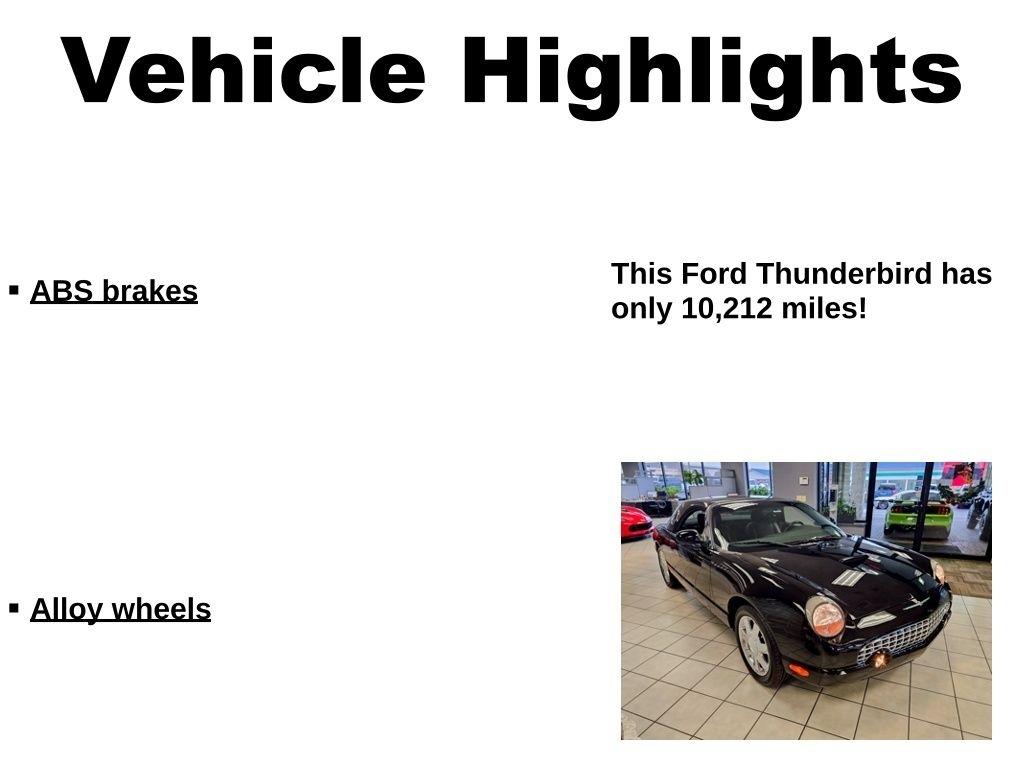 Ford Thunderbird  2002