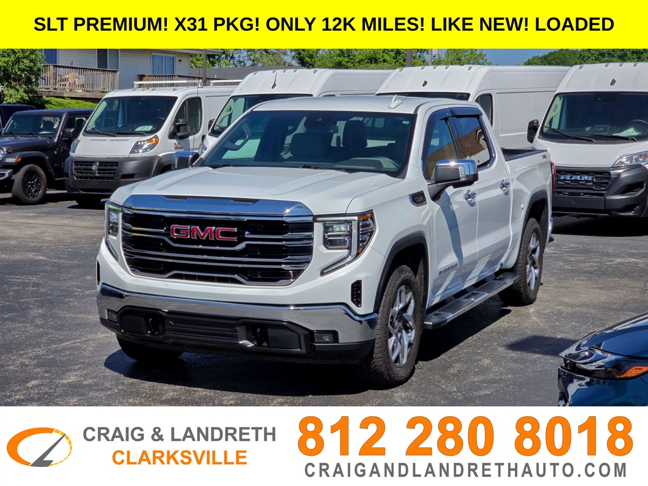 2023 GMC Sierra 1500 SLT Crew Cab 4WD