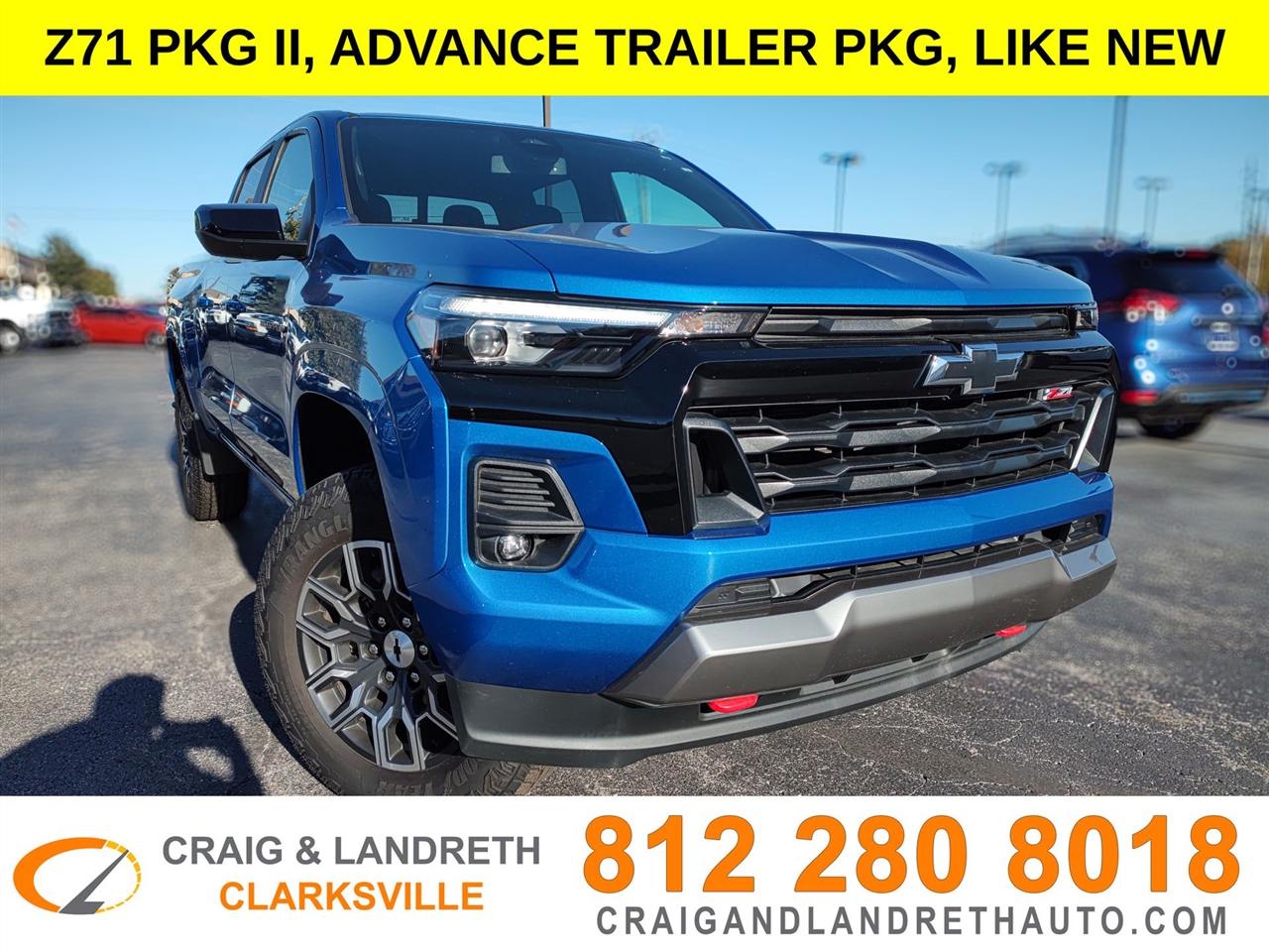 2023 Chevrolet Colorado Z71 Crew Cab 4x4