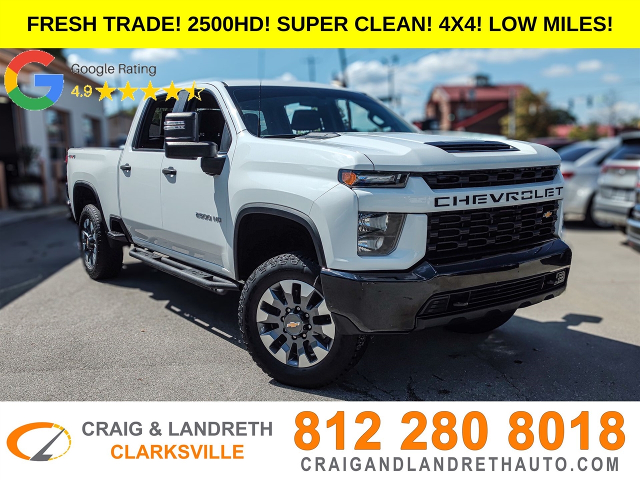 2021 Chevrolet Silverado 2500HD Custom Crew Cab 4x4