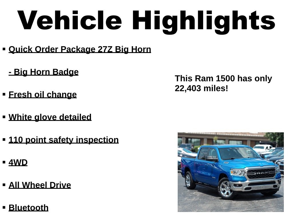 RAM 1500  2022