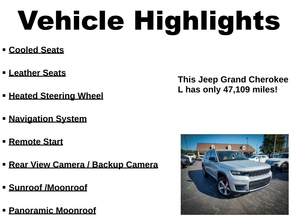 Jeep Grand Cherokee L Limited 4x4 2022