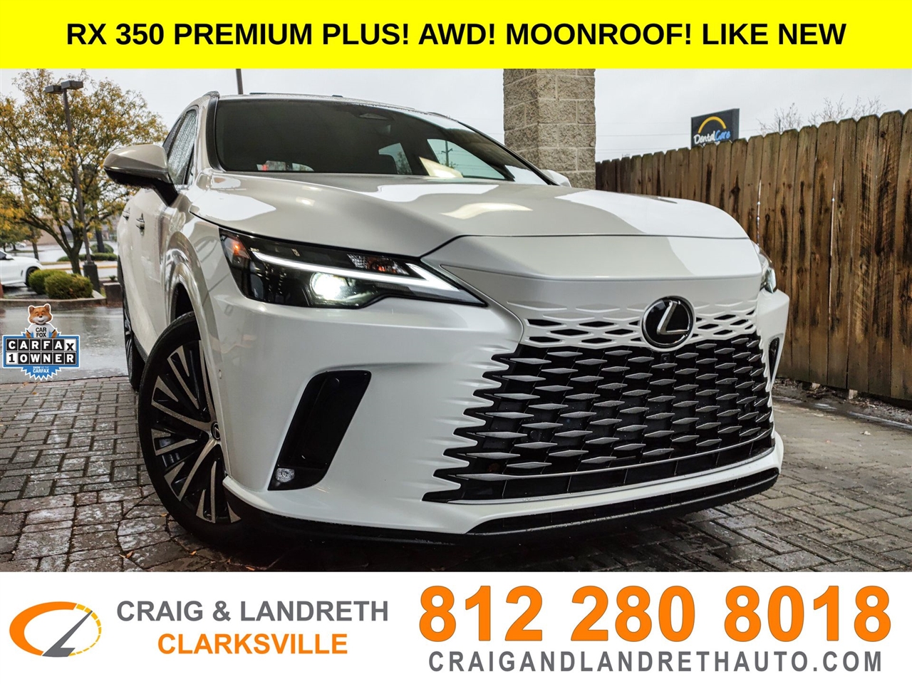 2024 Lexus RX 350 Premium Plus AWD