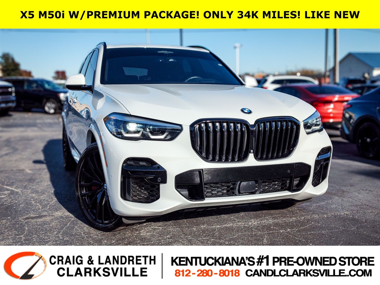 2022 BMW X5 M50i w/ Premium Package