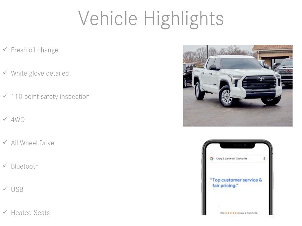 Toyota Tundra SR5 CrewMax 4WD 2024