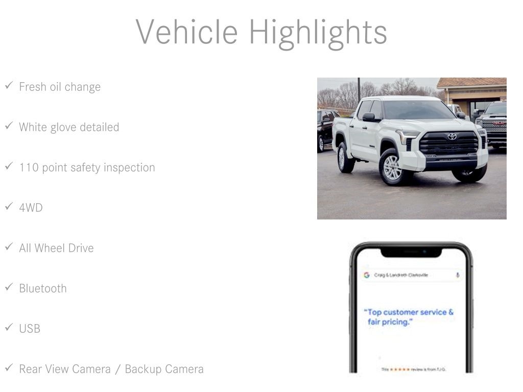 Toyota Tundra SR5 CrewMax 4WD 2024