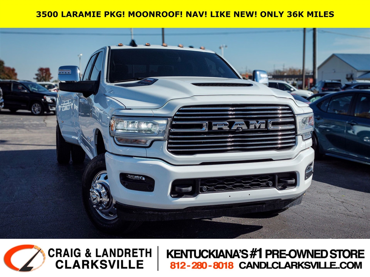 2023 RAM 3500 Laramie Sport Crew Cab DRW 4x4