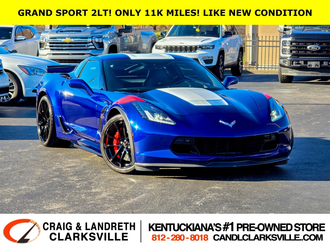 2017 Chevrolet Corvette Grand Sport 2LT