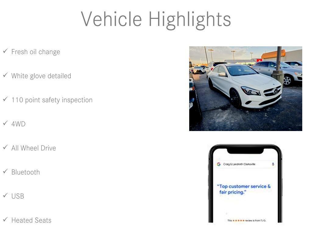 Mercedes-Benz CLA  2018