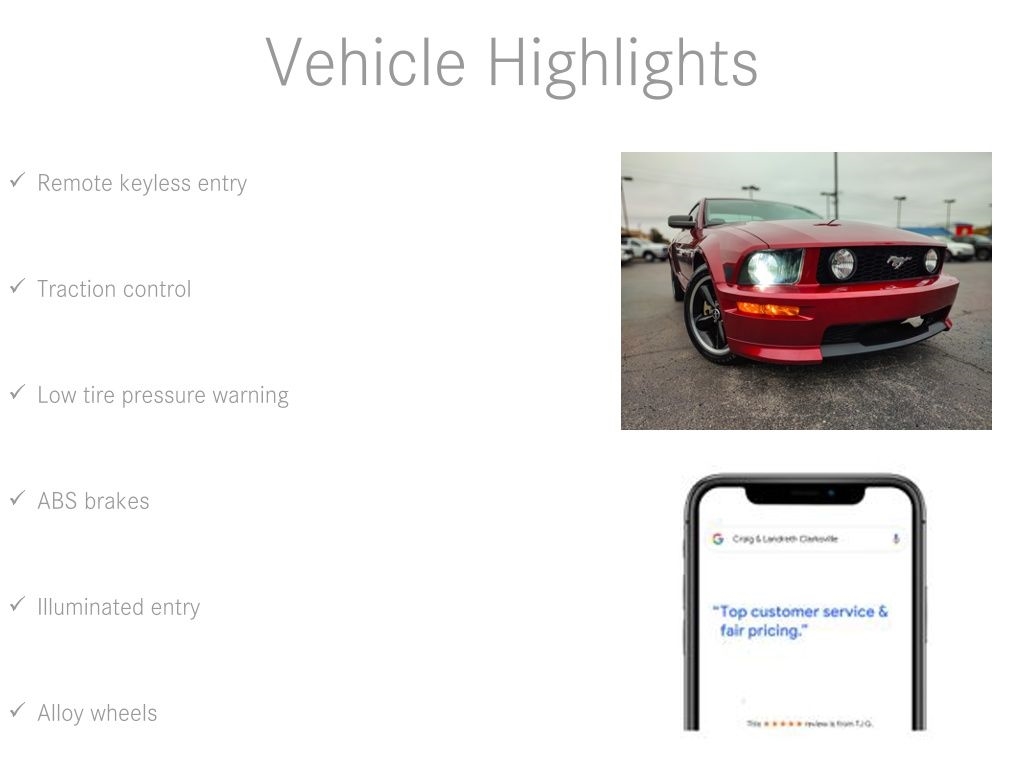 Ford Mustang  2007 Ford Mustang  2007