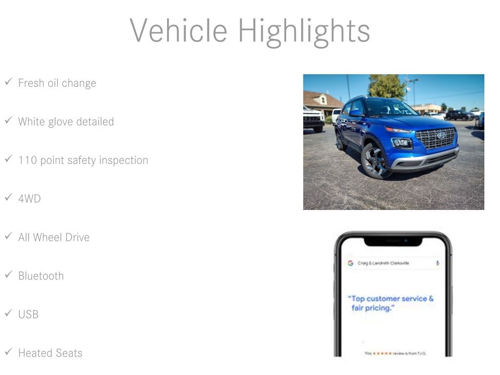 Hyundai Venue  2023 Hyundai Venue  2023