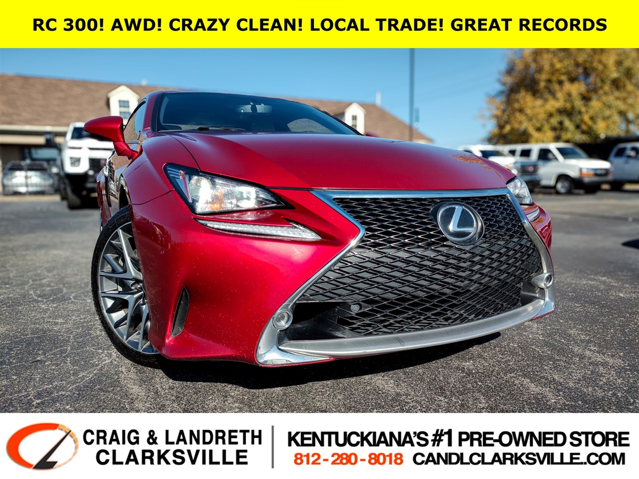 2016 Lexus RC 300 300