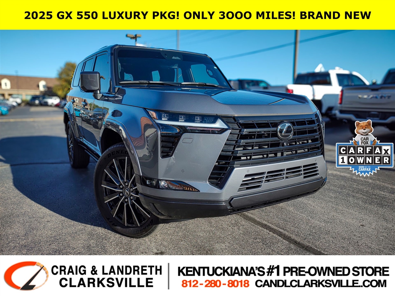 2025 Lexus GX 550 Luxury