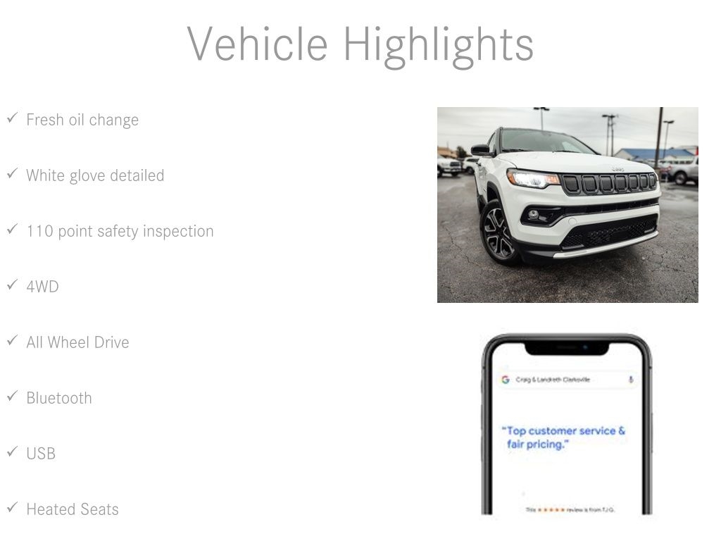 Jeep Compass  2022 Jeep Compass  2022