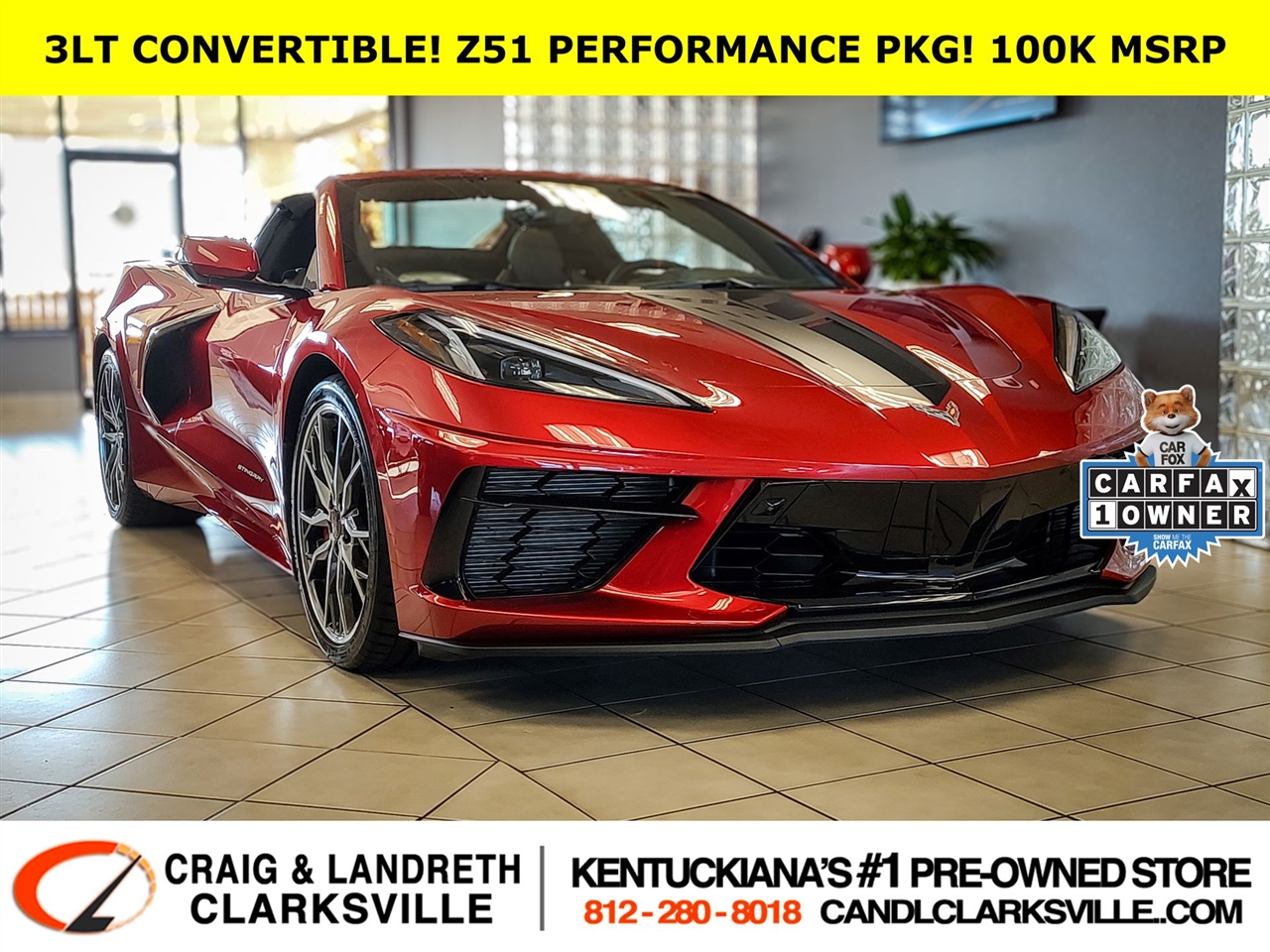 2023 Chevrolet Corvette Stingray 3LT