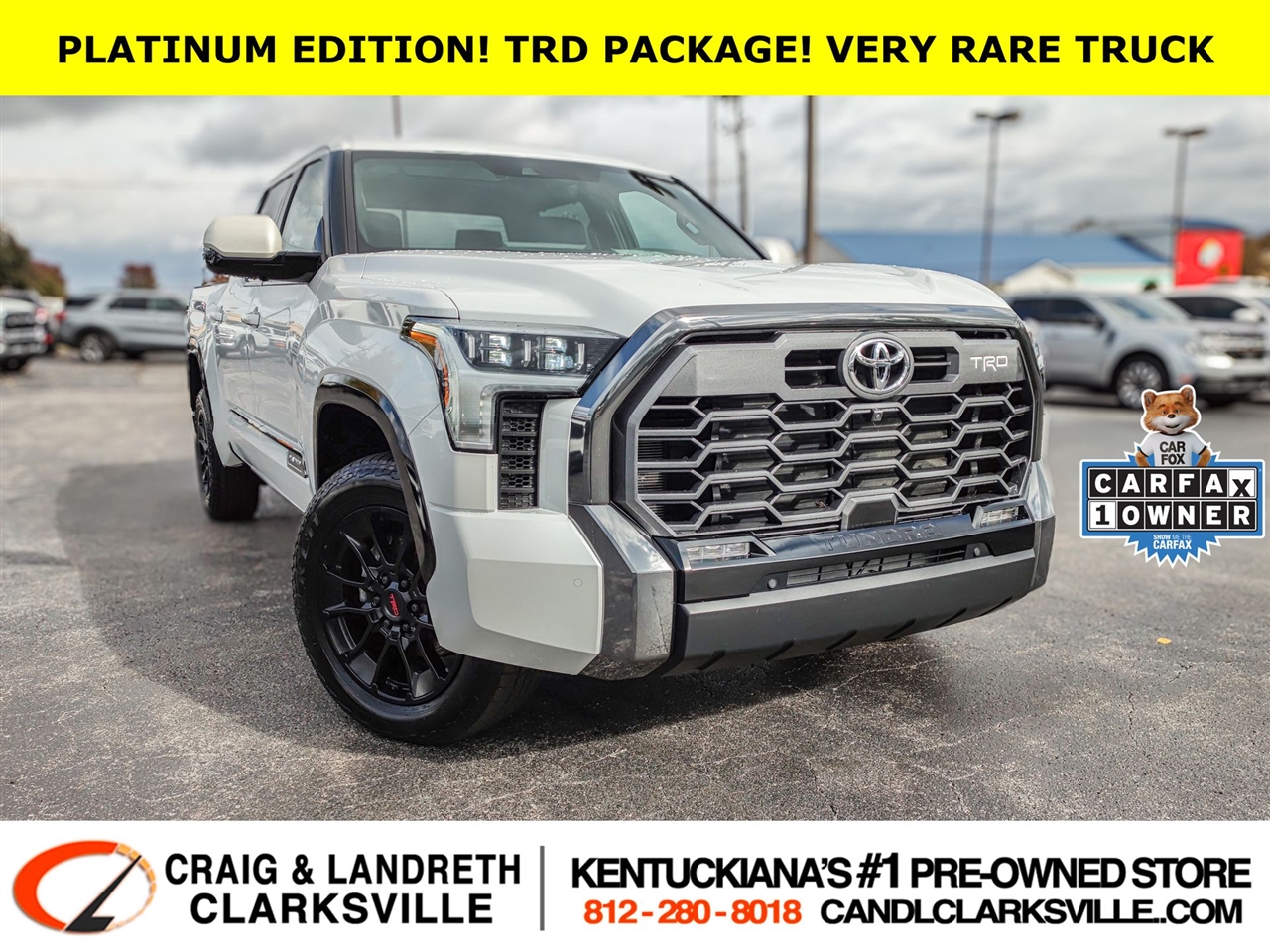 2025 Toyota Tundra Platinum TRD