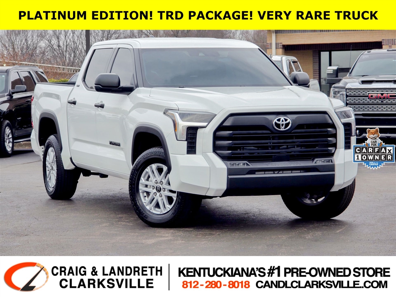 2025 Toyota Tundra Platinum TRD CrewMax 4WD