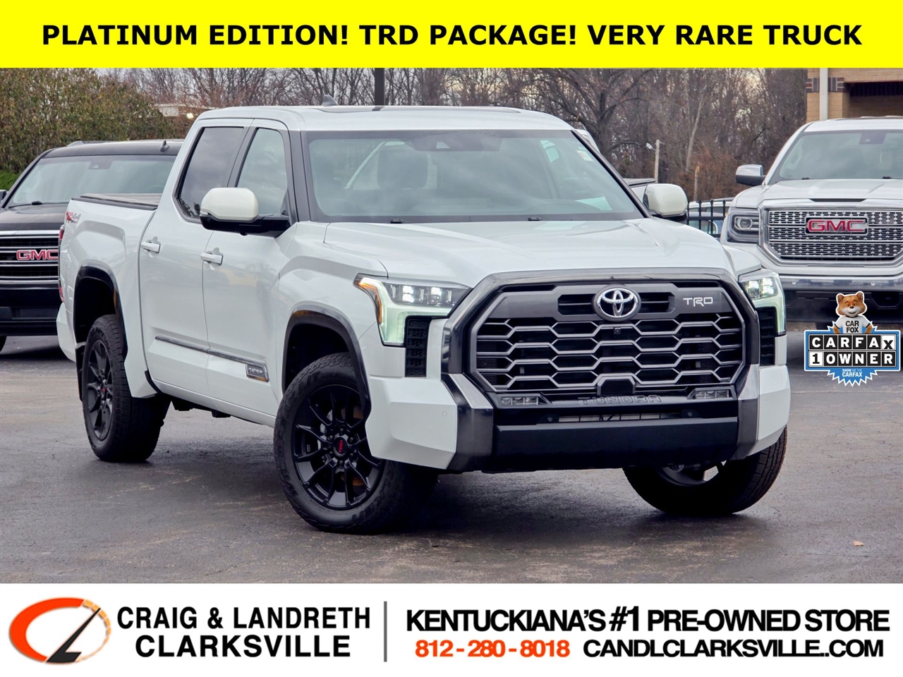 2025 Toyota Tundra Platinum TRD CrewMax 4WD