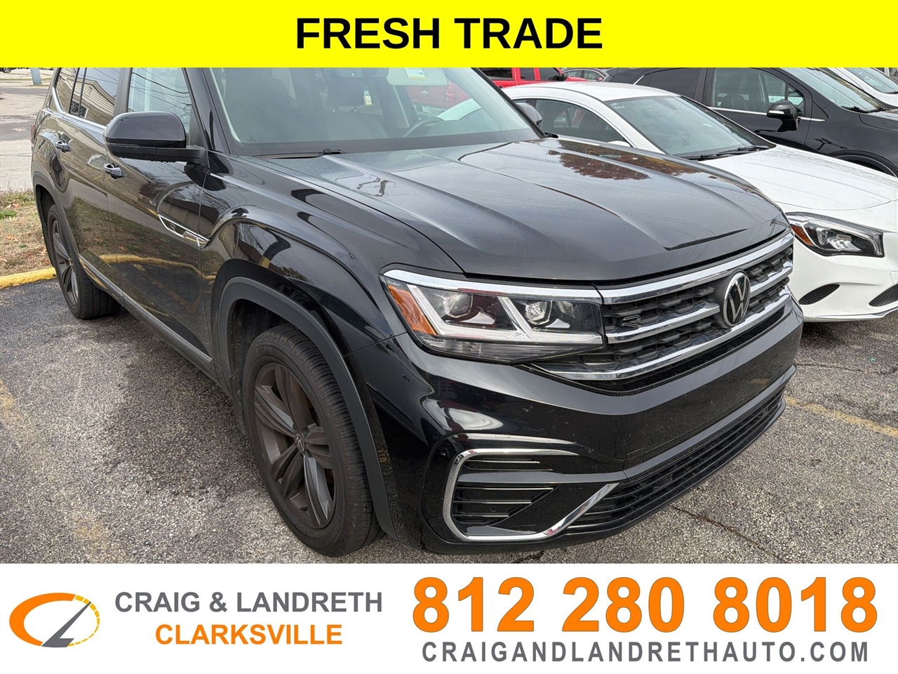 2021 Volkswagen Atlas 3.6L V6 SE w/Technology R-Line AWD