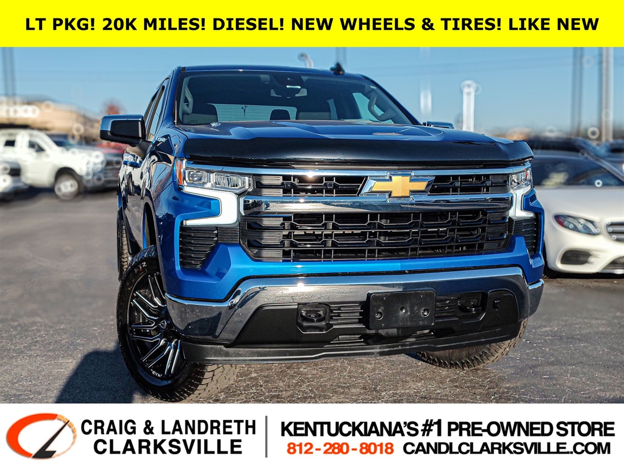 2023 Chevrolet Silverado 1500 LT LT1 4WD Duramax Crew Cab