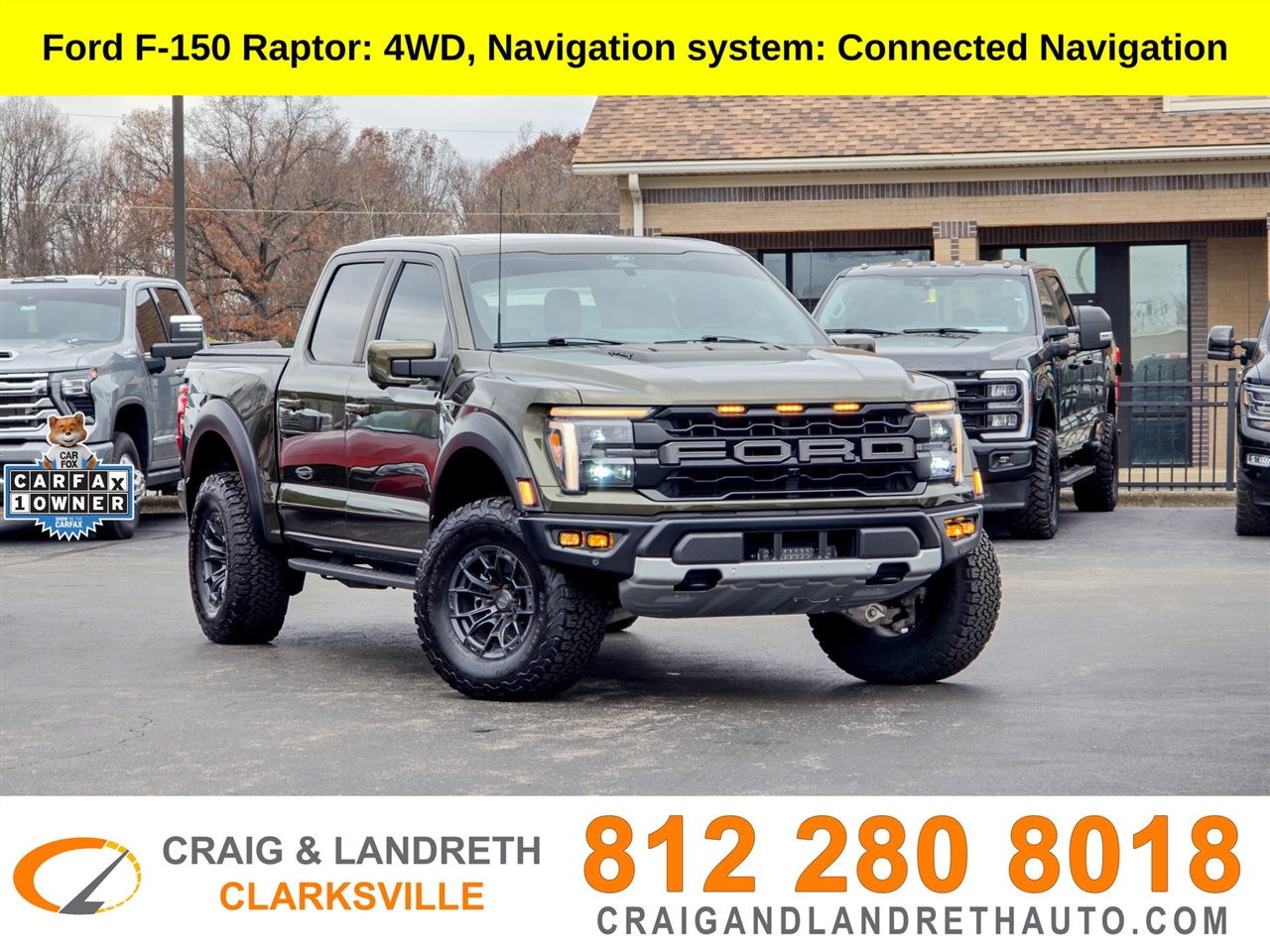 2024 Ford F-150 Raptor 4WD SuperCrew