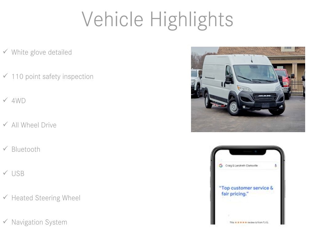 RAM ProMaster Cargo Van  2025