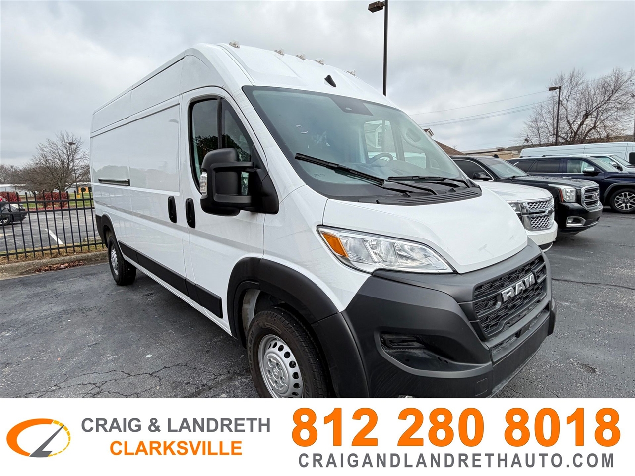2025 RAM ProMaster Cargo Van High Roof