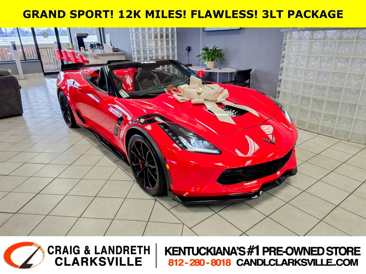 2017 Chevrolet Corvette Grand Sport 3LT