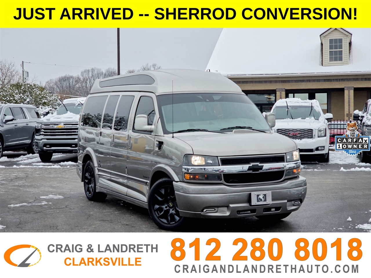 2025 Chevrolet Express Cargo Van Sherrod Conversion Van