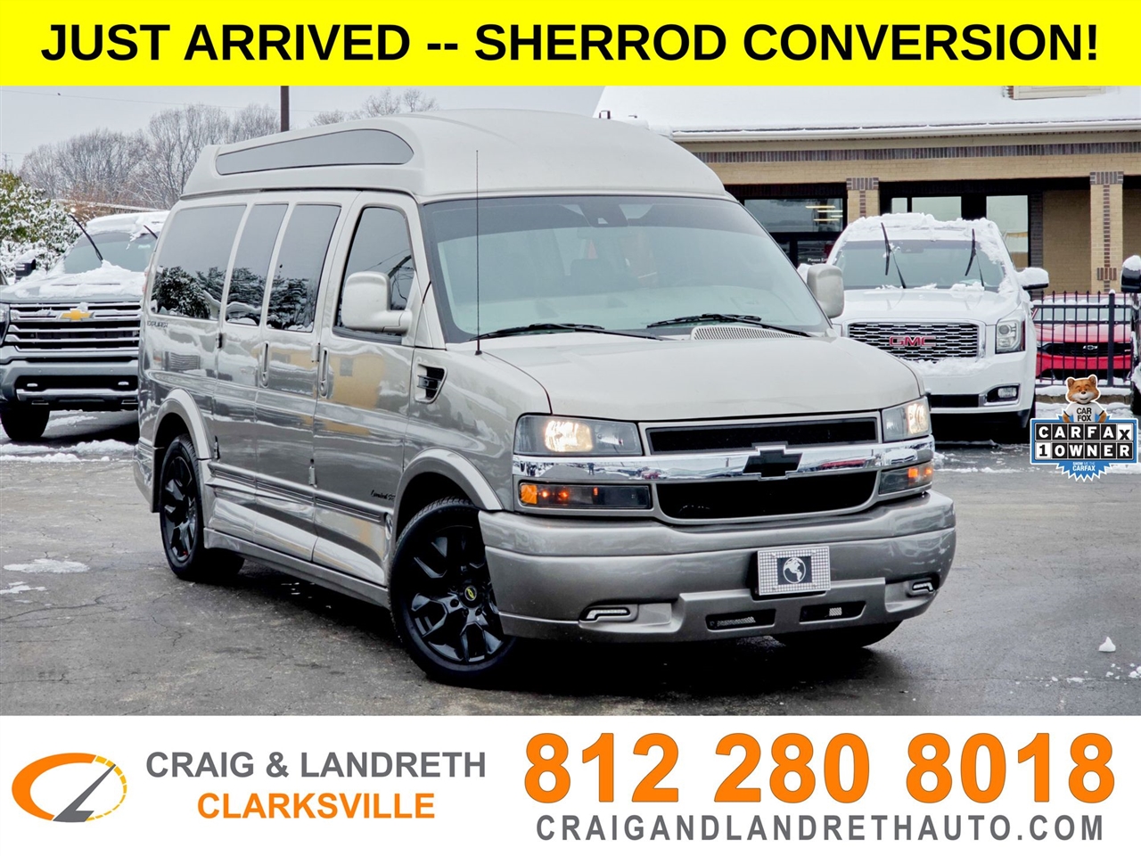 2025 Chevrolet Express Cargo Van Sherrod Conversion Van