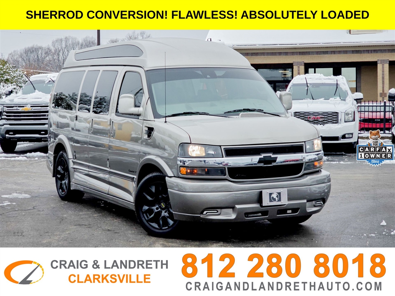 2025 Chevrolet Express Cargo Van Sherrod Conversion Van