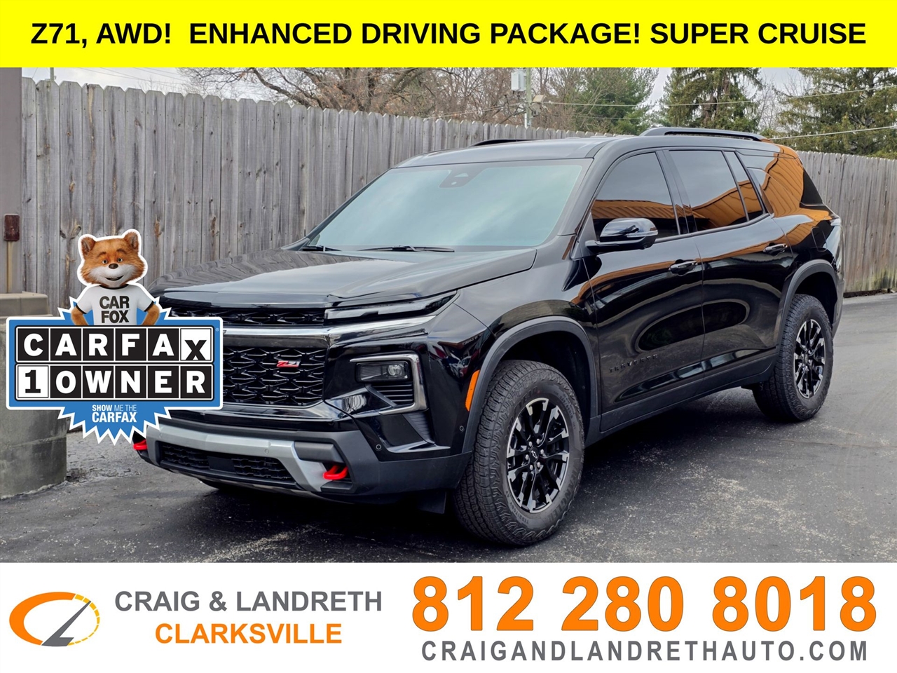 2025 Chevrolet Traverse Z71