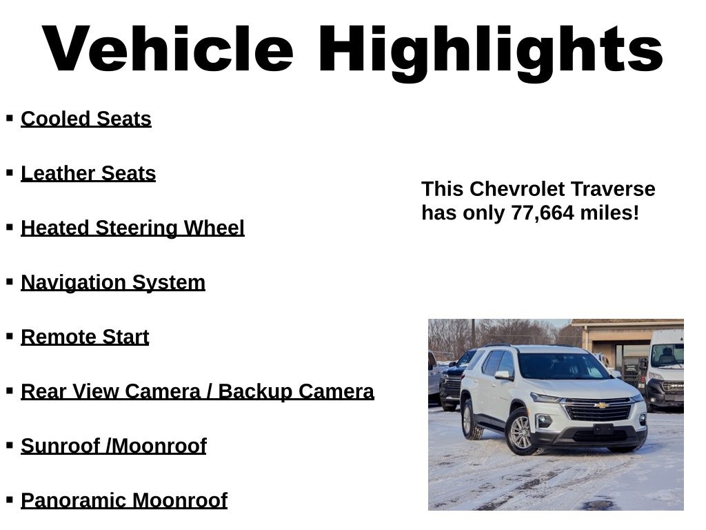 Chevrolet Traverse  2022