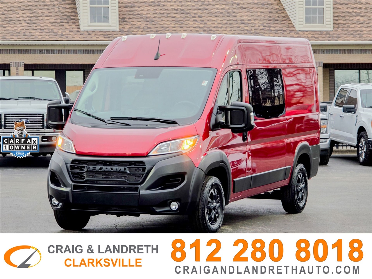 2023 RAM ProMaster Cargo Van High Roof