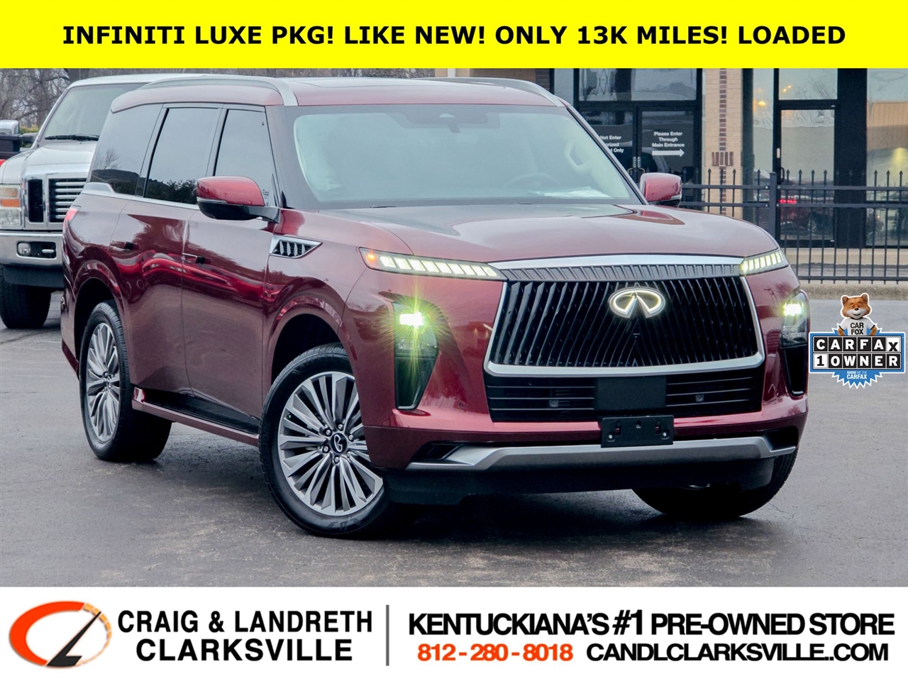 2025 Infiniti QX80 LUXE