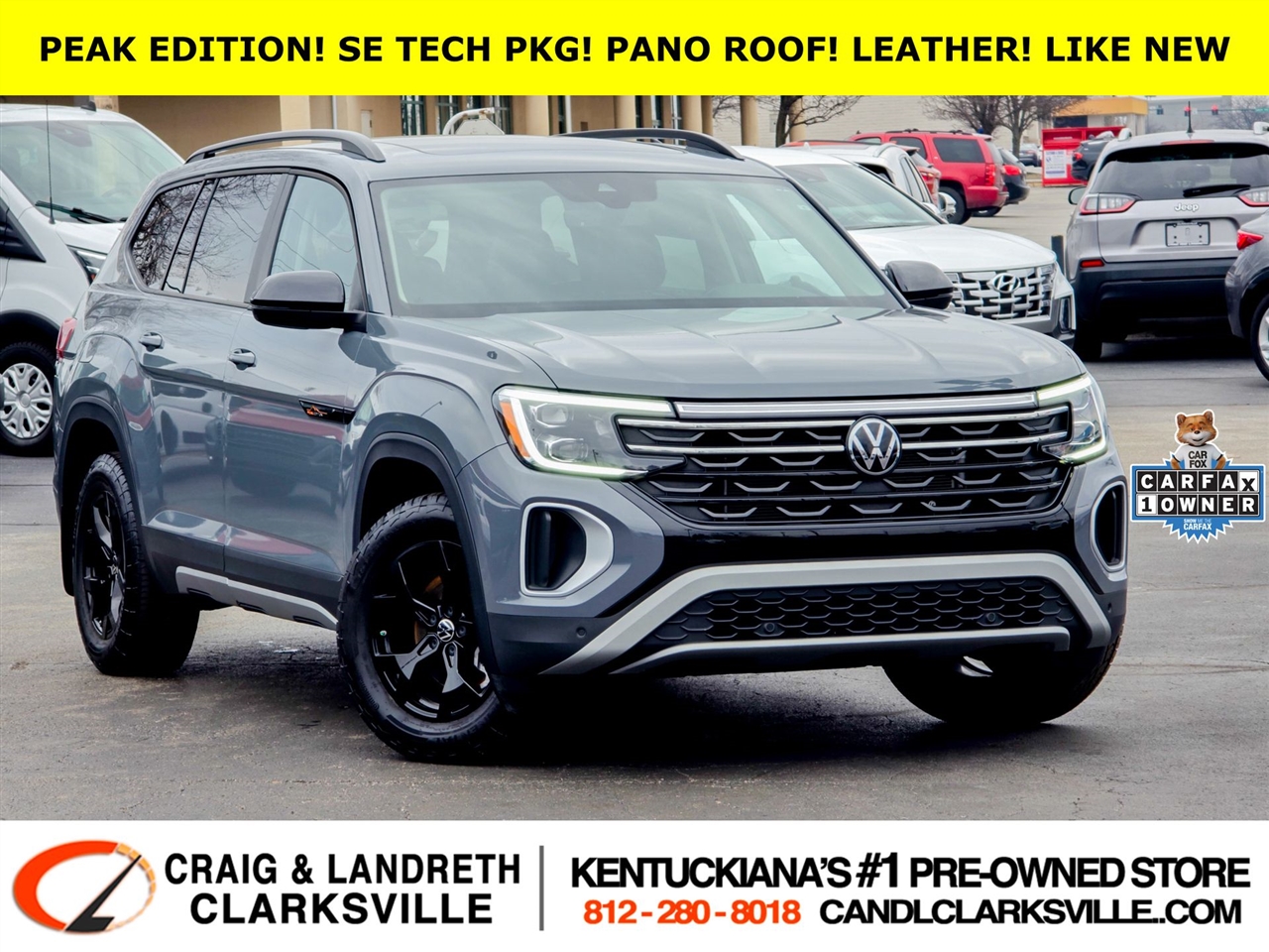 2024 Volkswagen Atlas 2.0T Peak Edition SE w/Technology