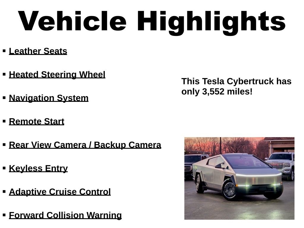 Tesla Cybertruck  2025