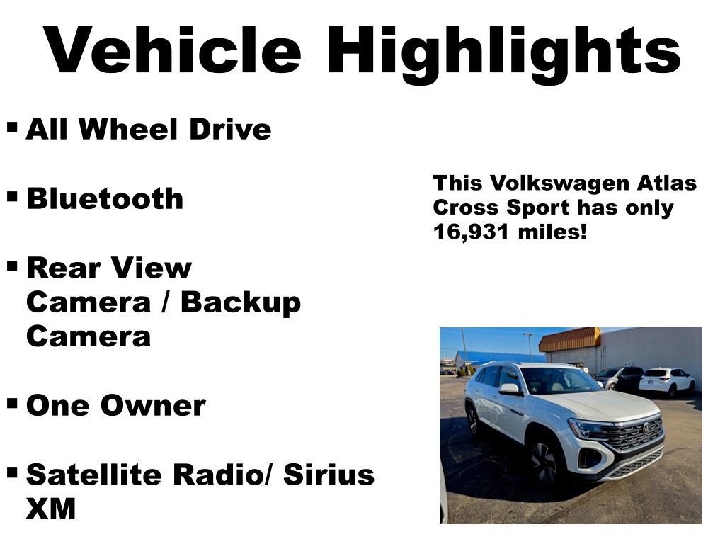 Volkswagen Atlas Cross Sport  2024