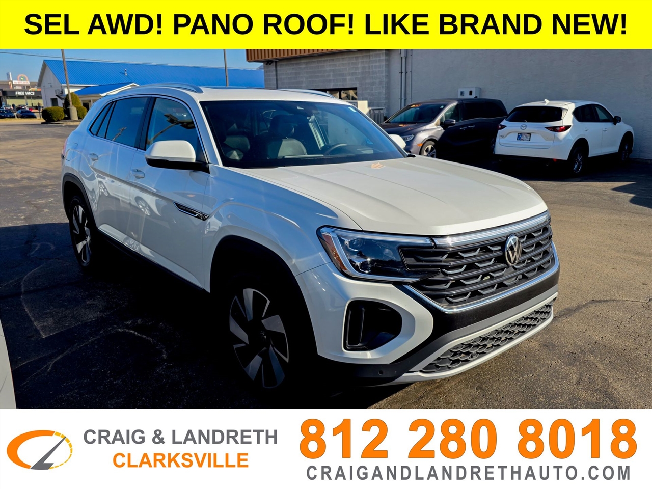 2024 Volkswagen Atlas Cross Sport 2.0T SEL AWD