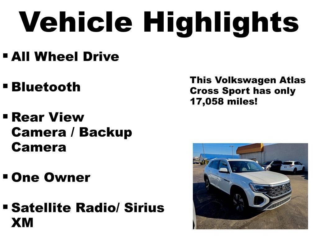 Volkswagen Atlas Cross Sport  2024