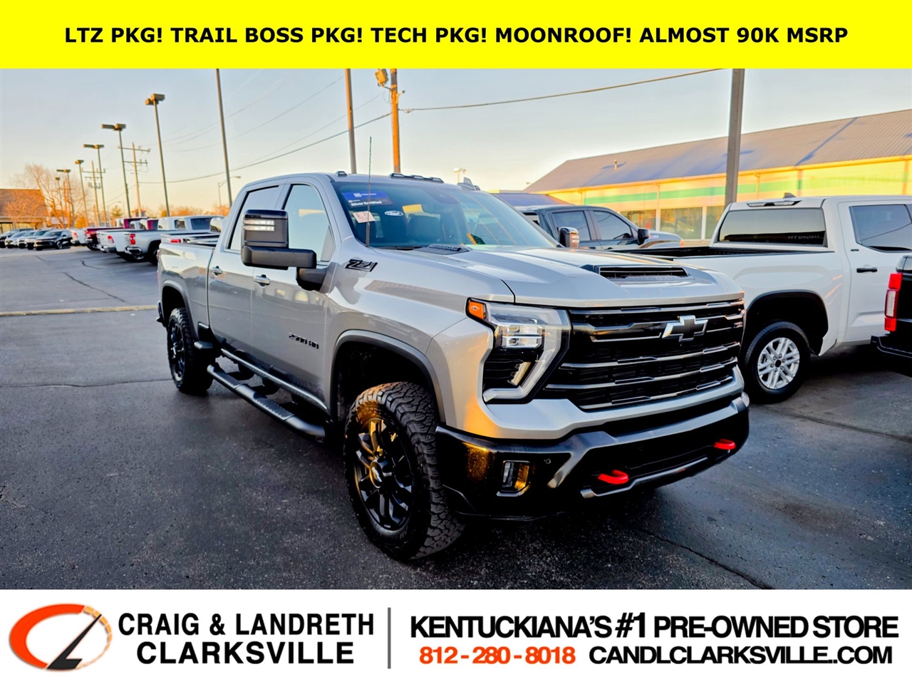 2025 Chevrolet Silverado 2500HD LTZ Trailboss Crew Cab 4WD