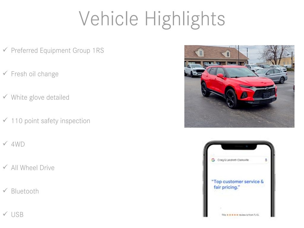 Chevrolet Blazer  2021