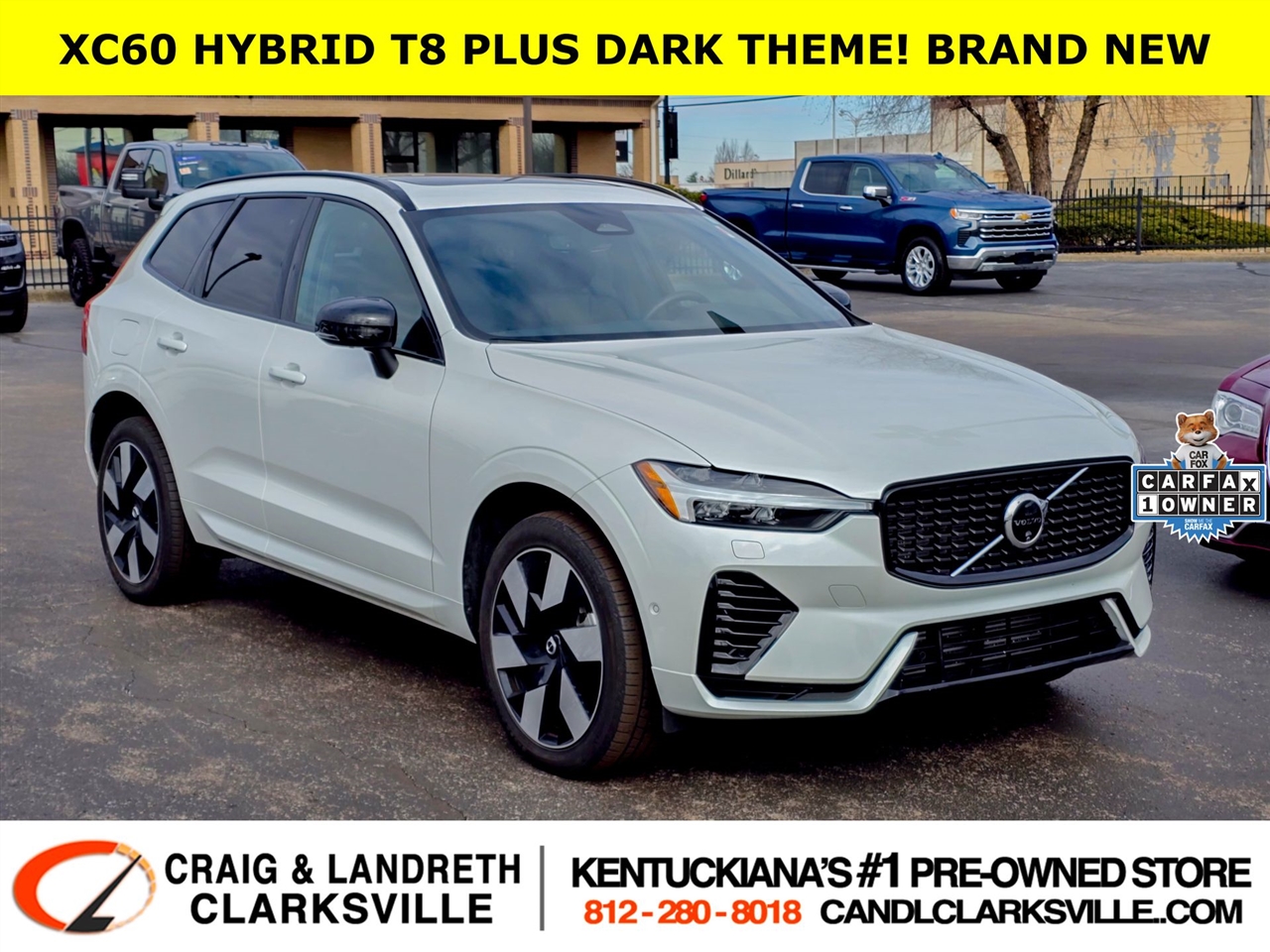 2024 Volvo XC60 Recharge Plug-In Hybrid T8 Plus Dark Theme