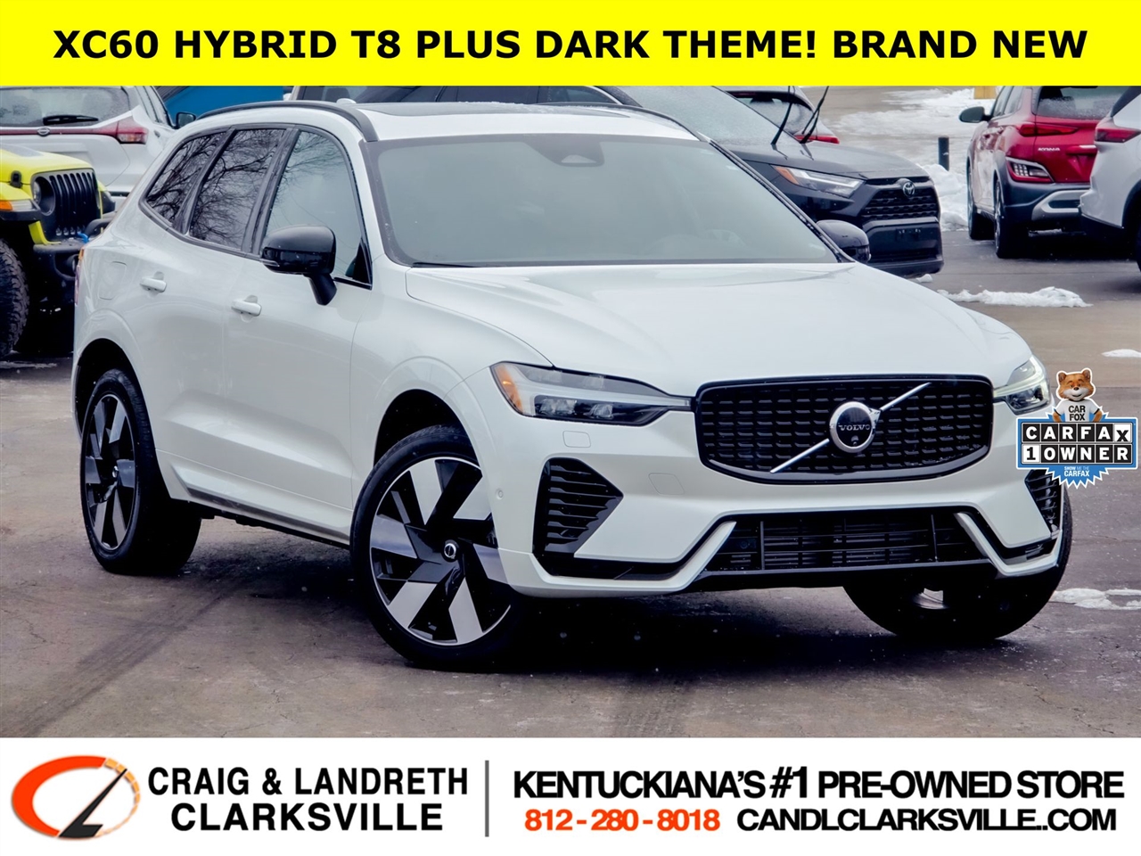 2024 Volvo XC60 Recharge Plug-In Hybrid T8 Plus Dark Theme