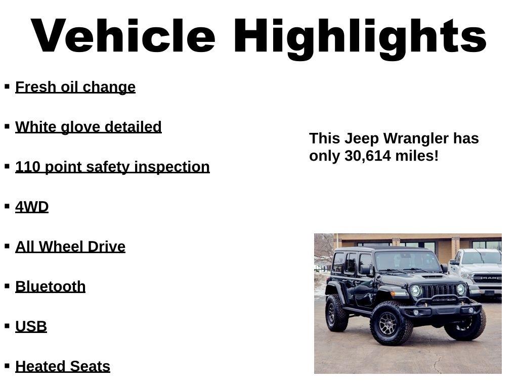 Jeep Wrangler Rubicon 392 4 Door 4x4 2023